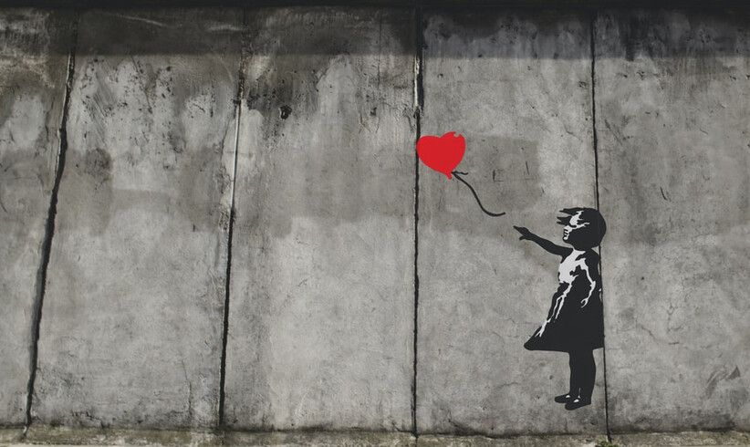 Banksy arbeitet im Home Office