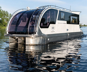 Ein Wohnwagen-Boot von Tchibo