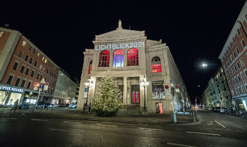 #Lichtblick2021 am Gärtnerplatztheater